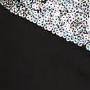 All-Day Cotton&trade; Foldover Flare Leggings, Black, swatch