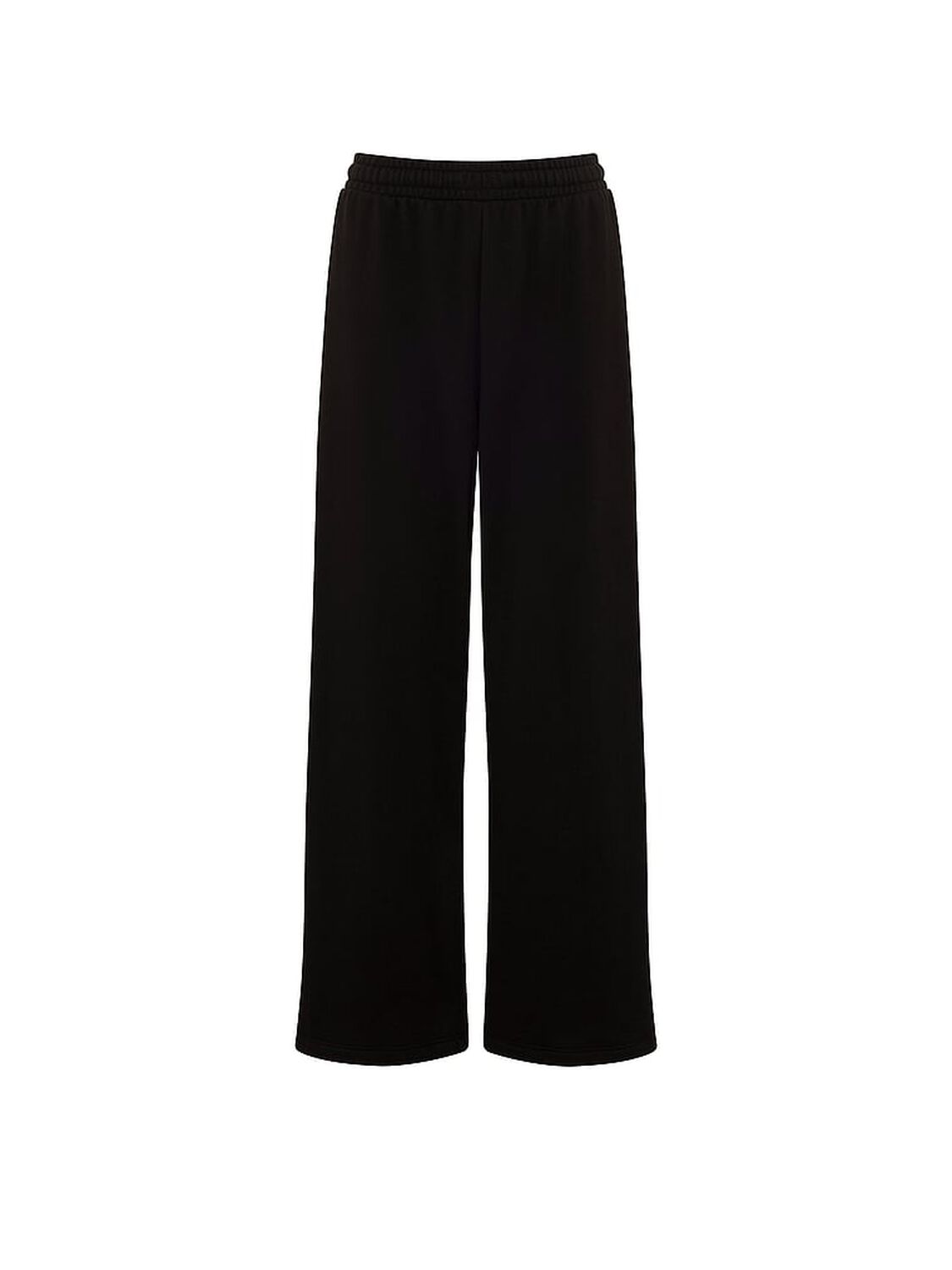 vs Pink Campus Fleece&trade; Adjustable-Cinch Sweatpants Pure Black 3 of 3 