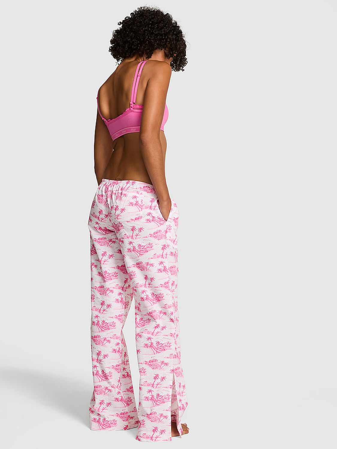 pink Pink Sweet Dreams Pajama Pants Love Me Pink Toile 2 of 3 