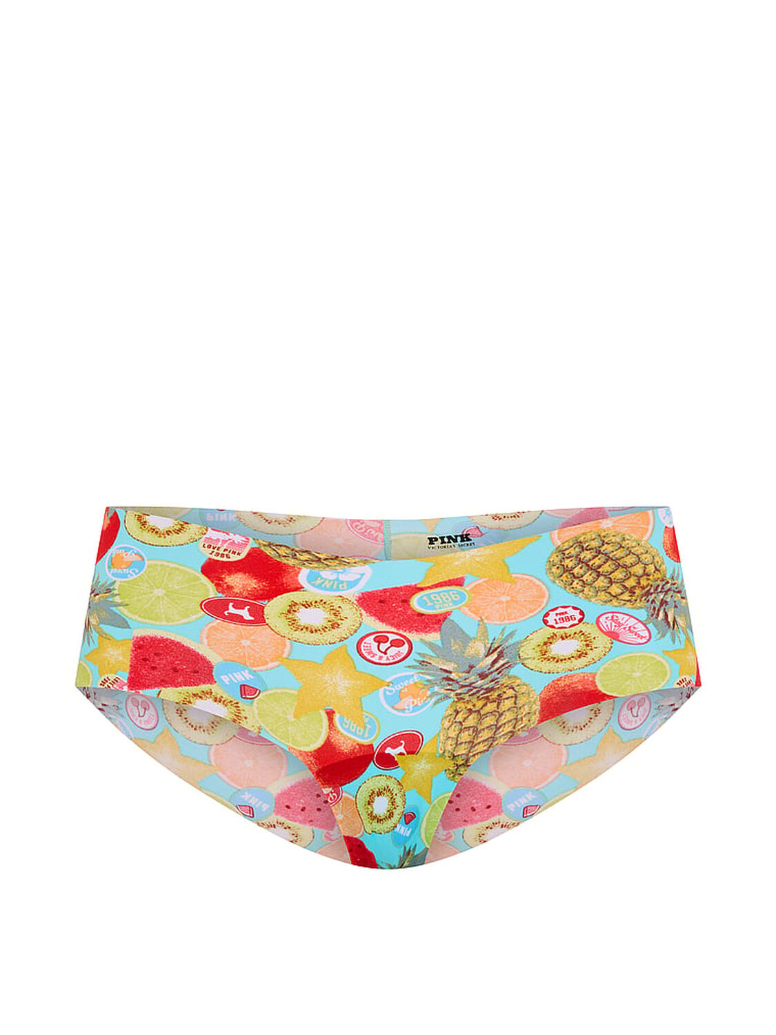 pink Pink No-Show Cheeky Panty Print 3 of 3 
