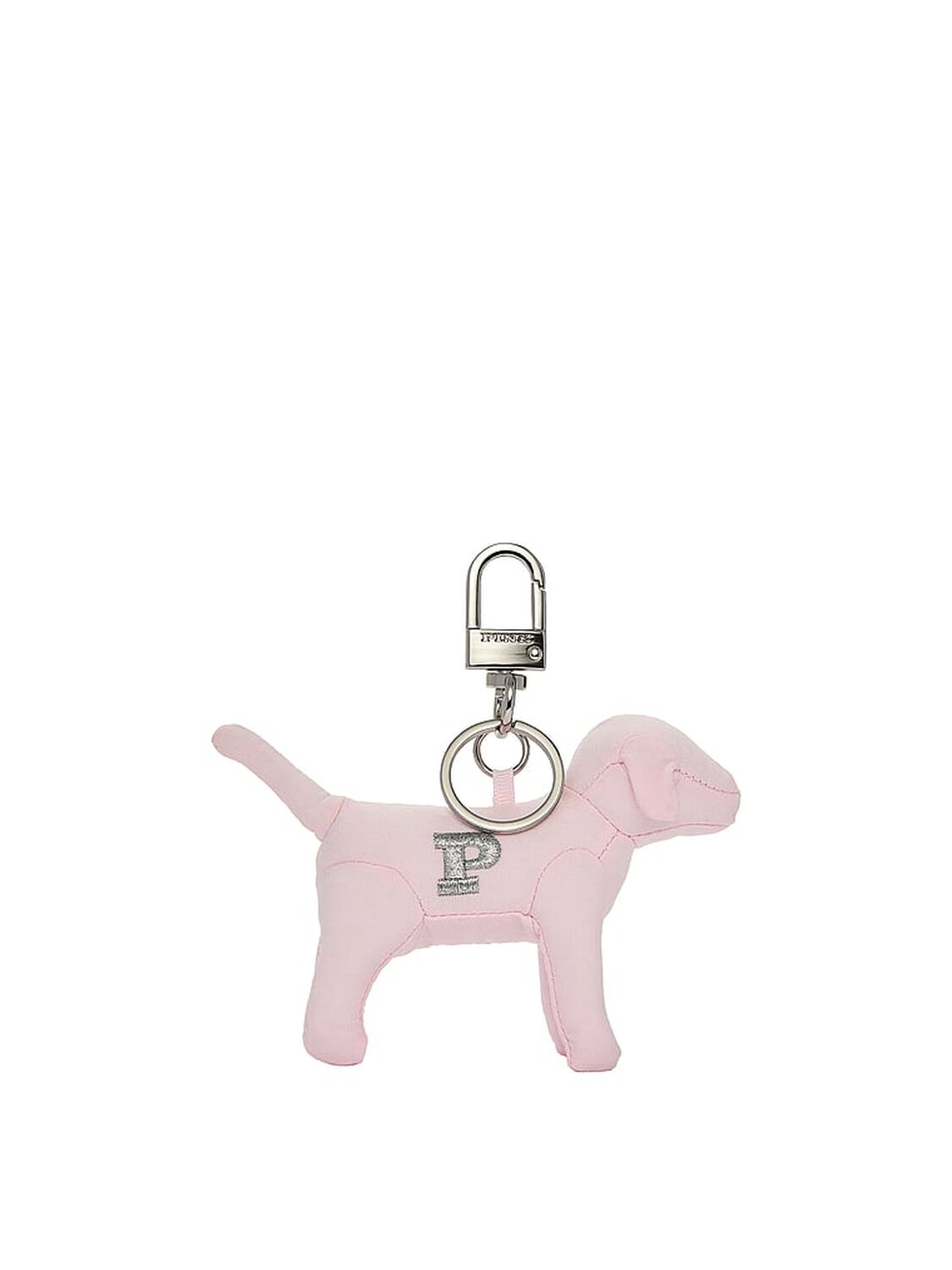 pink Pink Micro Dog Keychain Charm Pink Tulip 1 of 2 