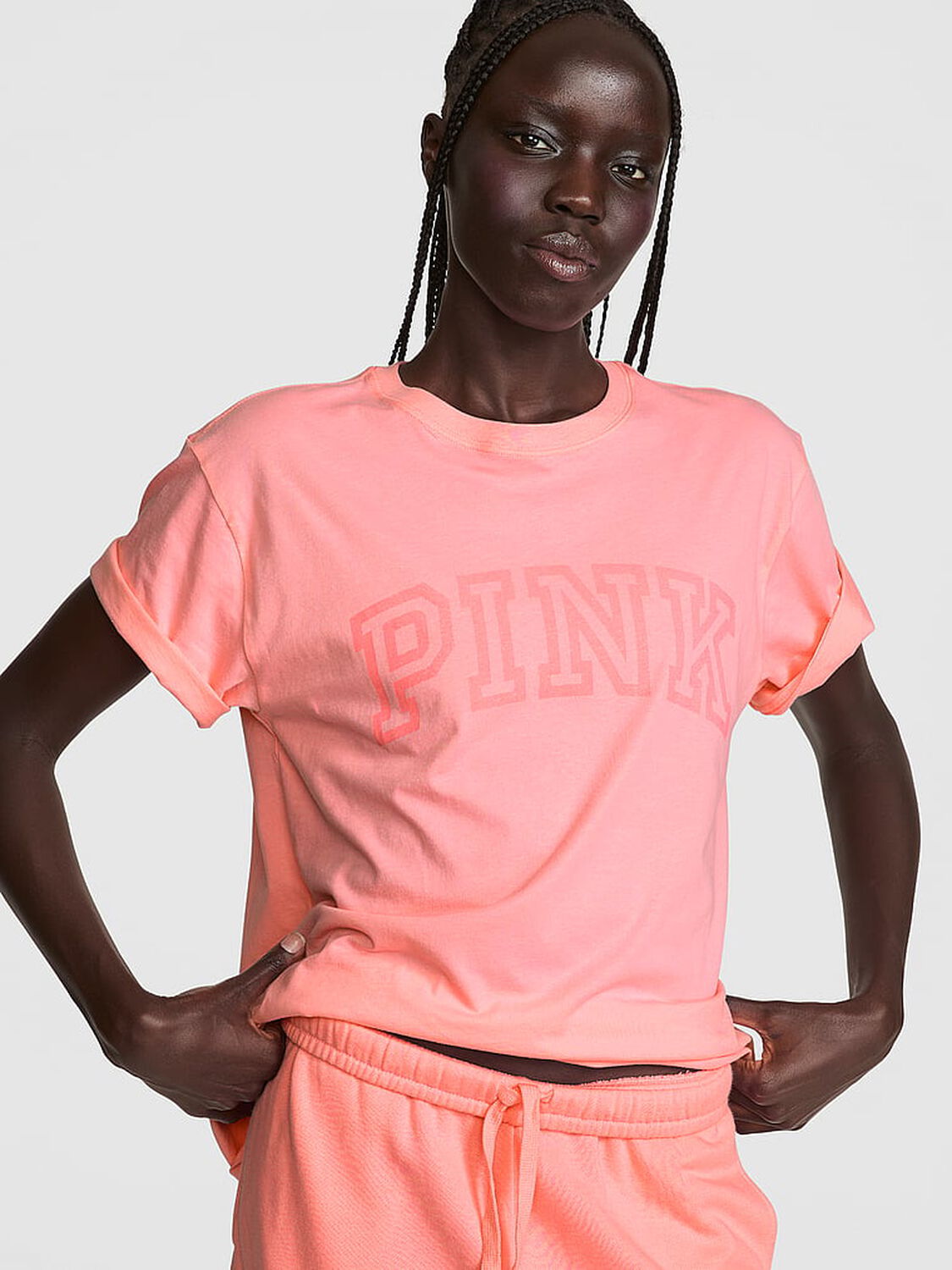 pink Pink Campus Cotton&trade; Tee 1 of 3 