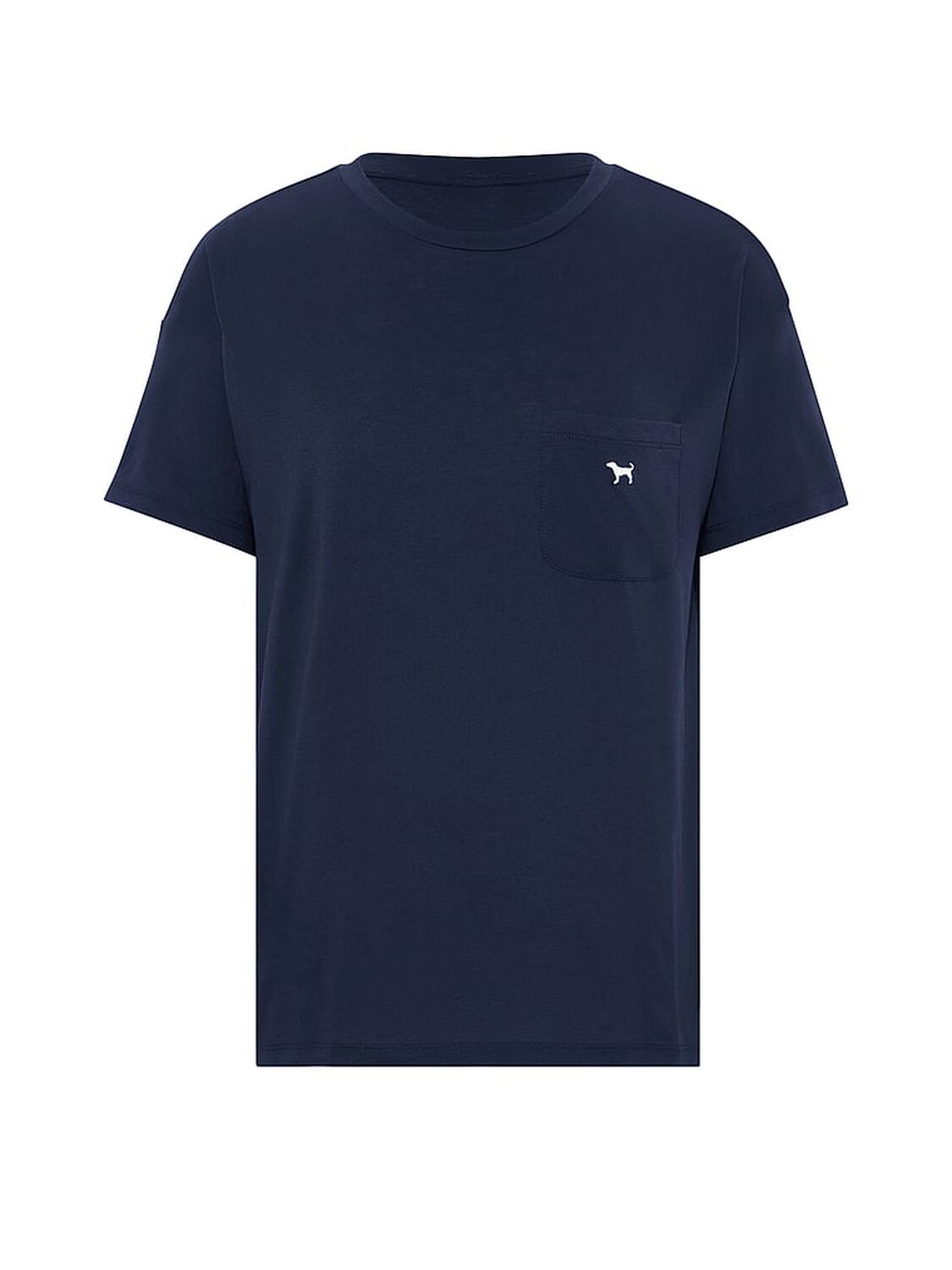 vs Pink Light As Air Jersey Pocket Tee Noir Navy 3 of 3 