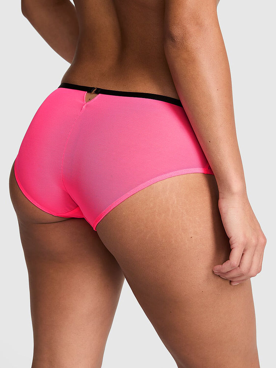 vs Pink Mesh Hiphugger Panty Fall For Me 2 of 2 