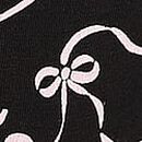 Logo Cotton Boyshort Panty, Black Bow, swatch