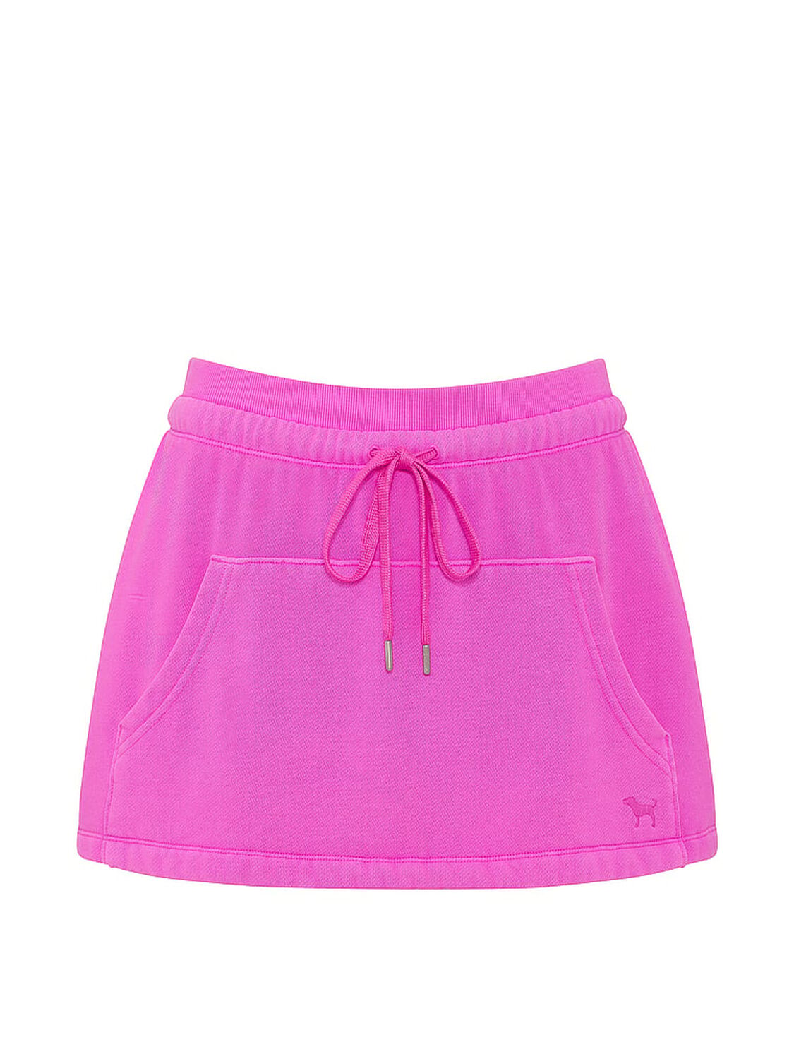 vs Pink Campus Fleece&trade; Front-Pocket Skort Pink Berry 3 of 3 