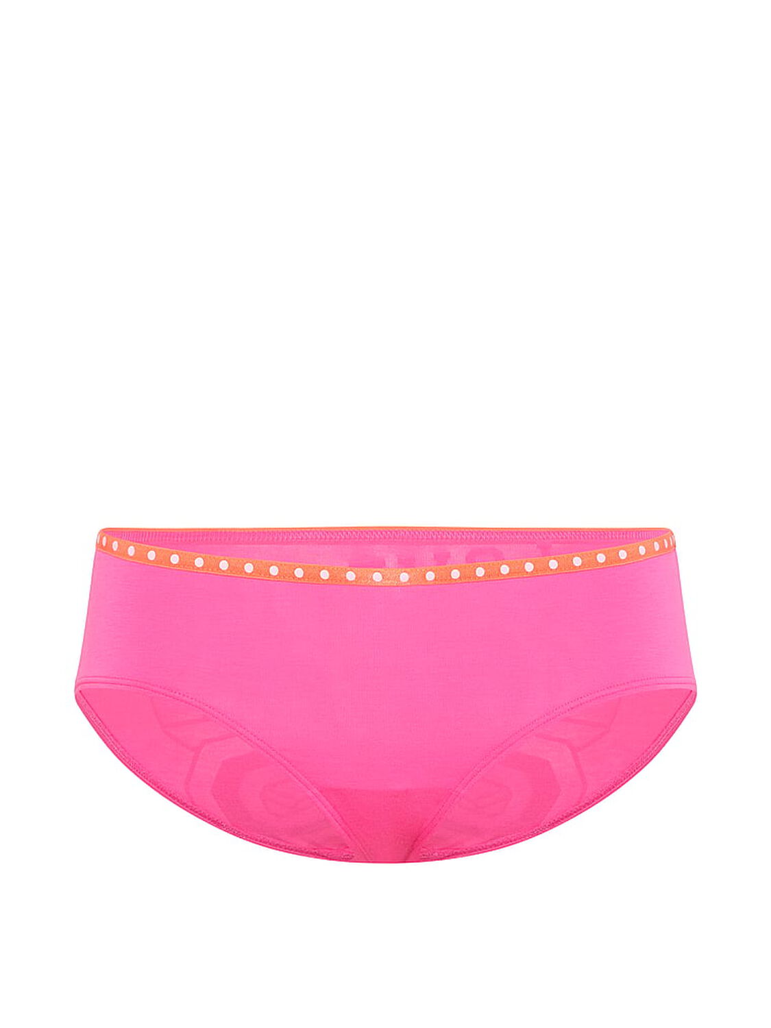 pink Pink Logo Cotton Hiphugger Panty Sizzling Strawberry 3 of 3 