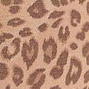Logo Cotton High-Leg Thong Panty, Birch Brown Leopard Print, swatch