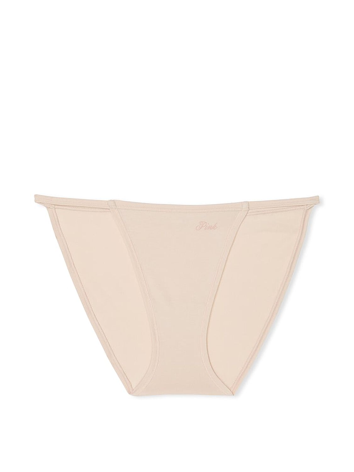 pink Pink Cotton String Bikini Panty Marzipan 3 of 3 