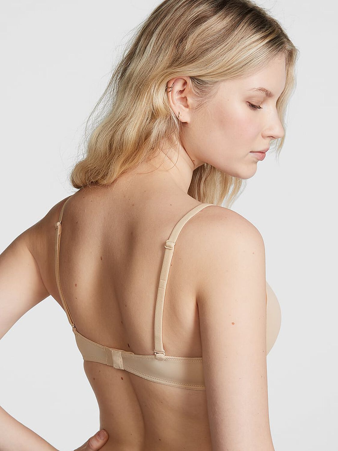 pink Pink Wear Everywhere Wear Everywhere Push-Up Wireless Bra Marzipan 2 of 3 