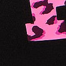 No-Show Thong Panty, Black, swatch
