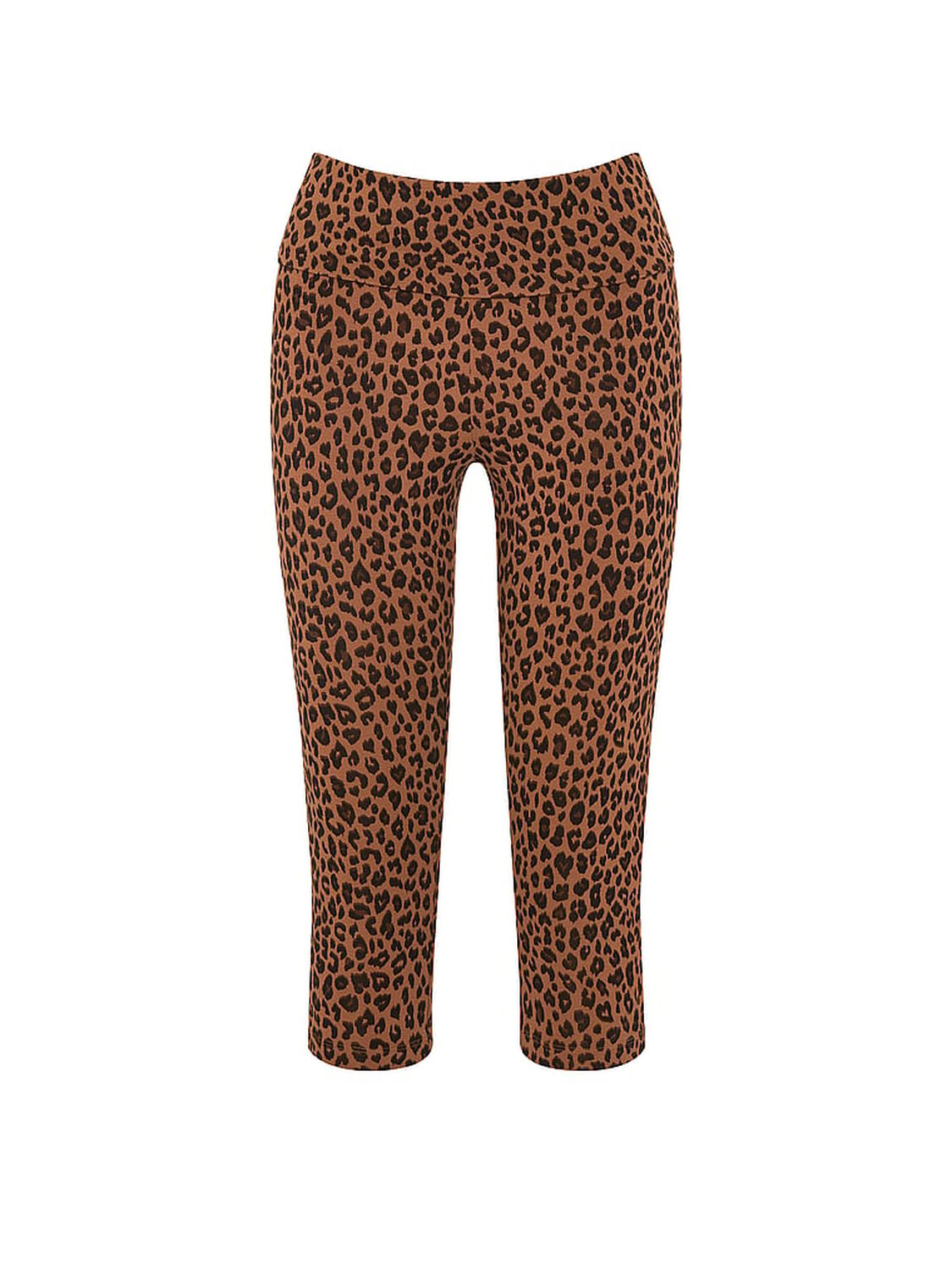 pink Pink All-Day Cotton&trade; Foldover Capri Leggings 3 of 4 