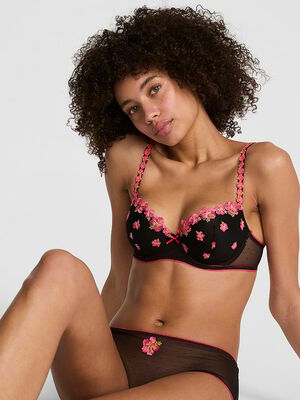 PINK Wink&trade; Push-Up Balconette Bra