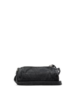 Canvas Rolled Duﬄe Shoulder Bag