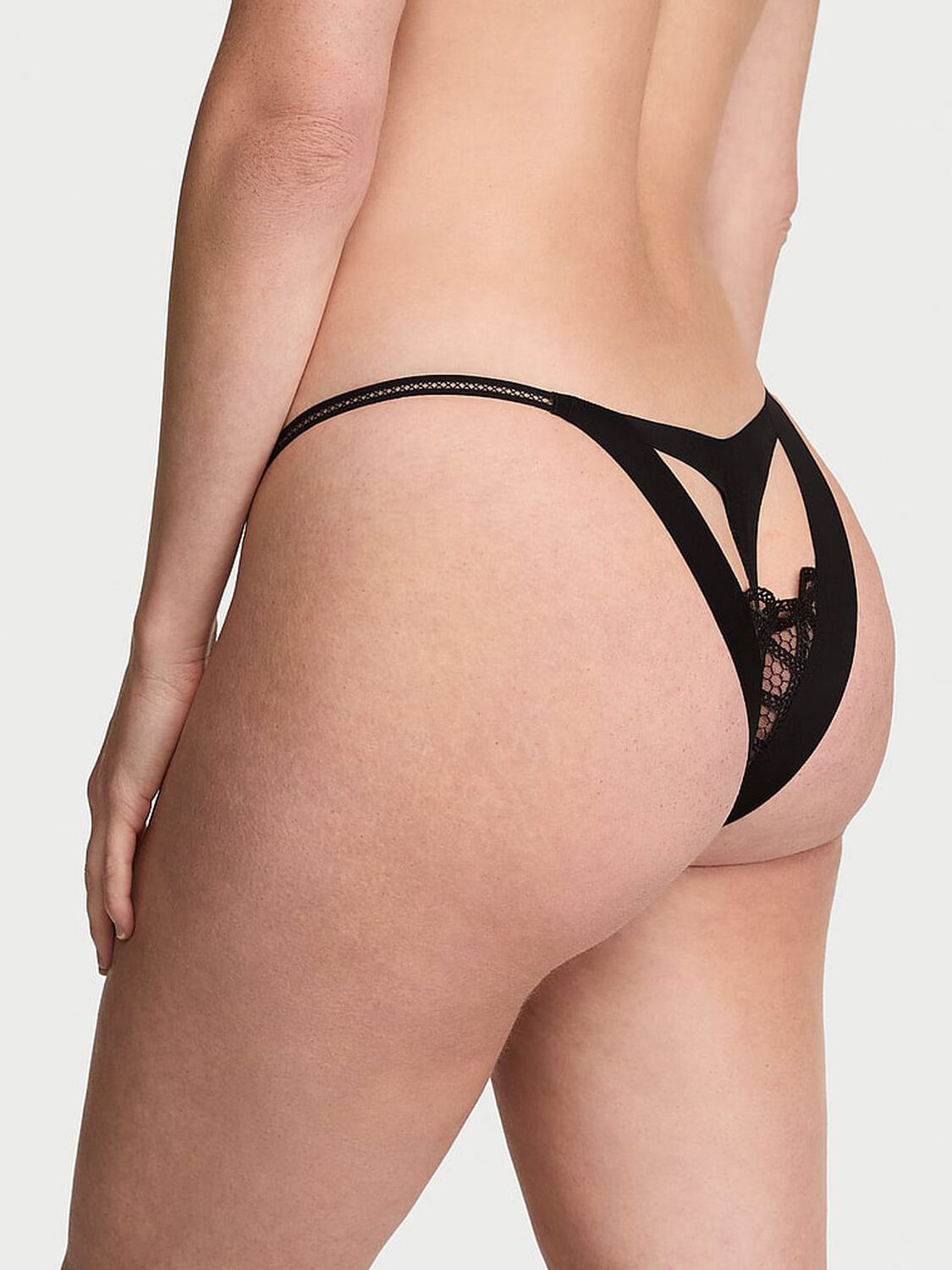 vs Very Sexy Viper Embroidery Brazilian Panty Black Viper 2 of 4 