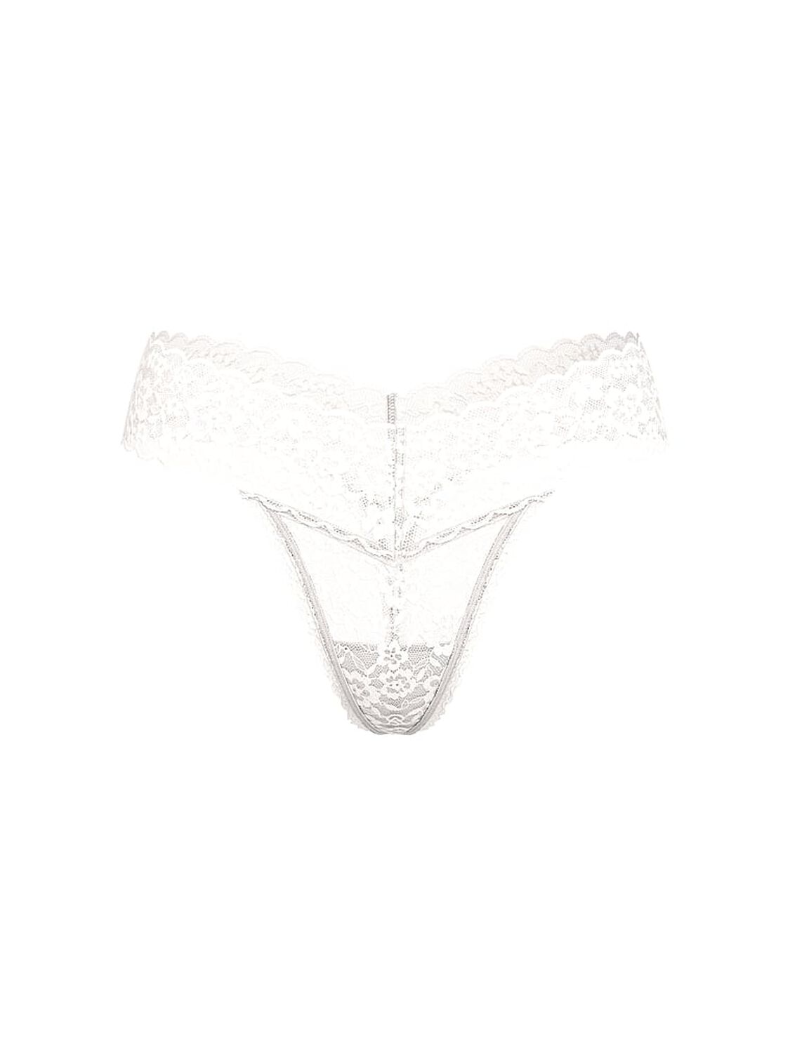 vs The Lacie Lace Thong Panty Coconut White 3 of 3 