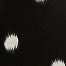 Signature Satin Long Pajama Set, Black Dot, swatch