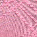 No-Show Plaid Mesh Cheeky Panty, Pink Flock Plaid, swatch