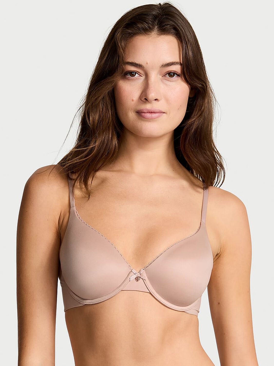 vs Body By Victoria Lightly Lined Full-Coverage Bra Talc 1 of 3 