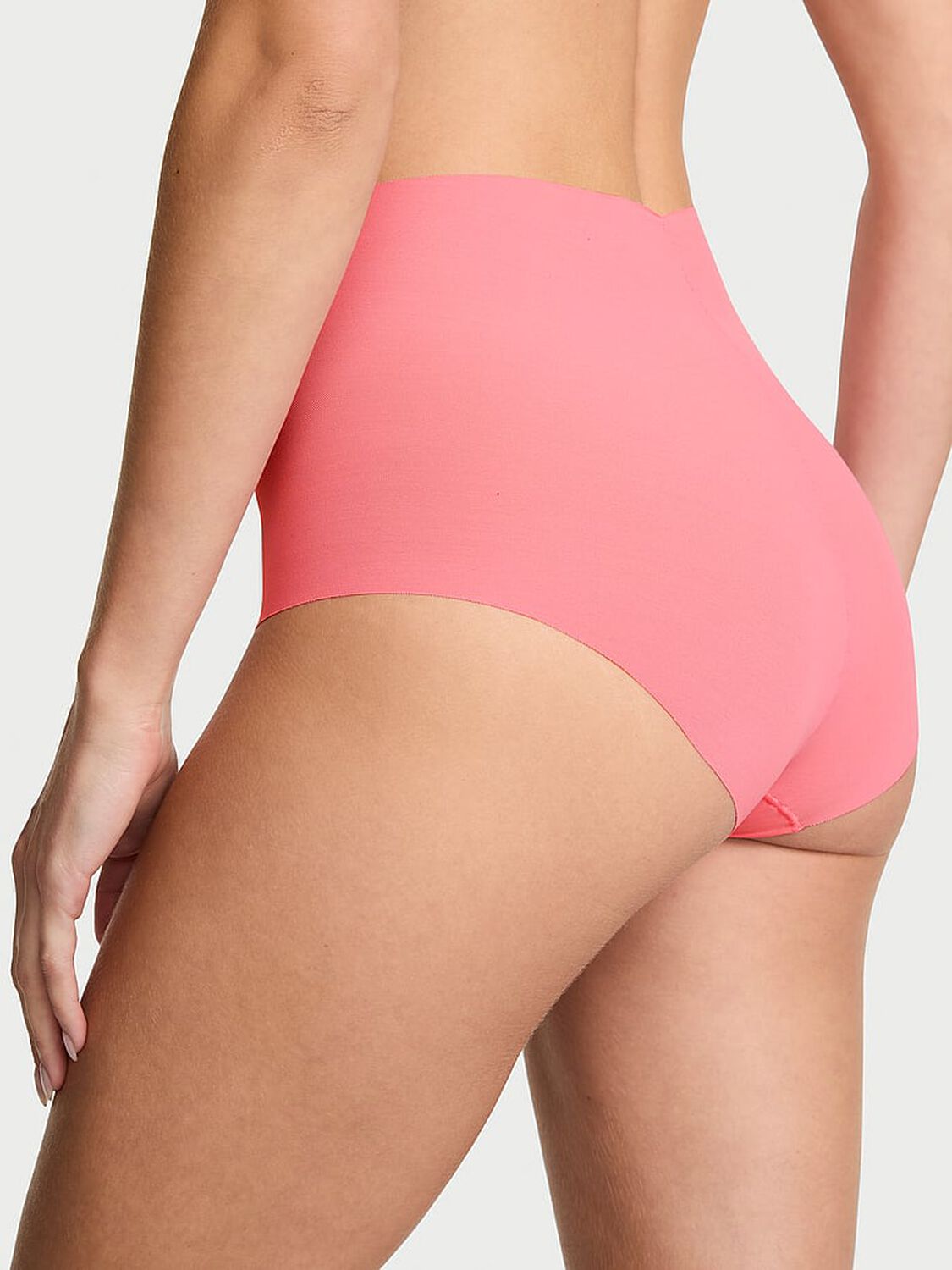 vs No-Show No-Show Mesh Modern Brief Panty Pink Cocktail 2 of 2 