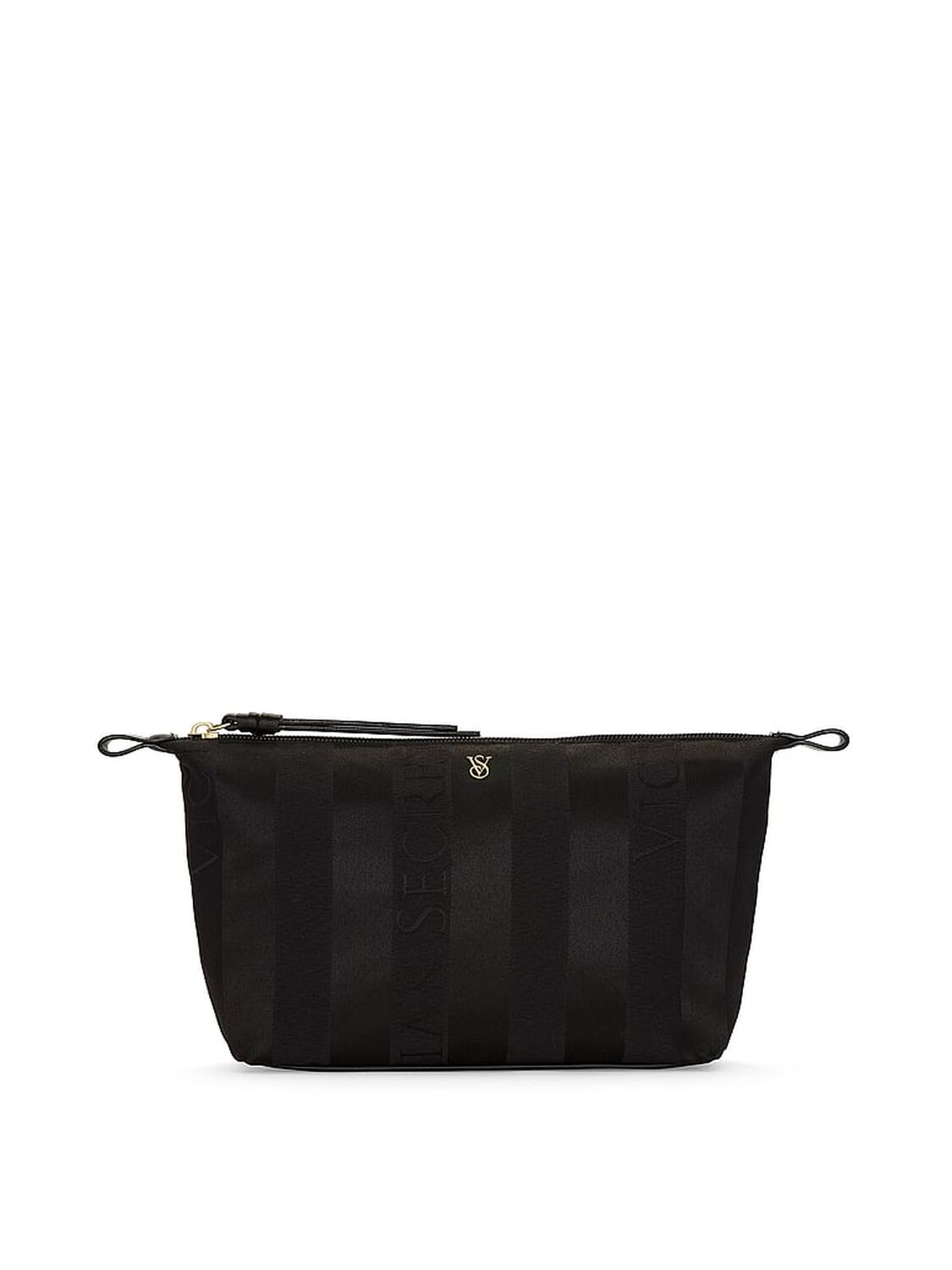 vs Victoria's Secret 2-Piece Makeup Bag Black 1 of 2 