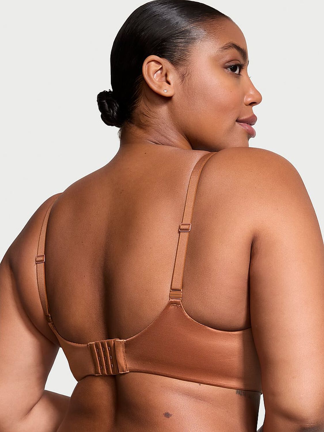 vs Body By Victoria Lightly Lined Full-Coverage Smooth Bra Caramel 2 of 4 