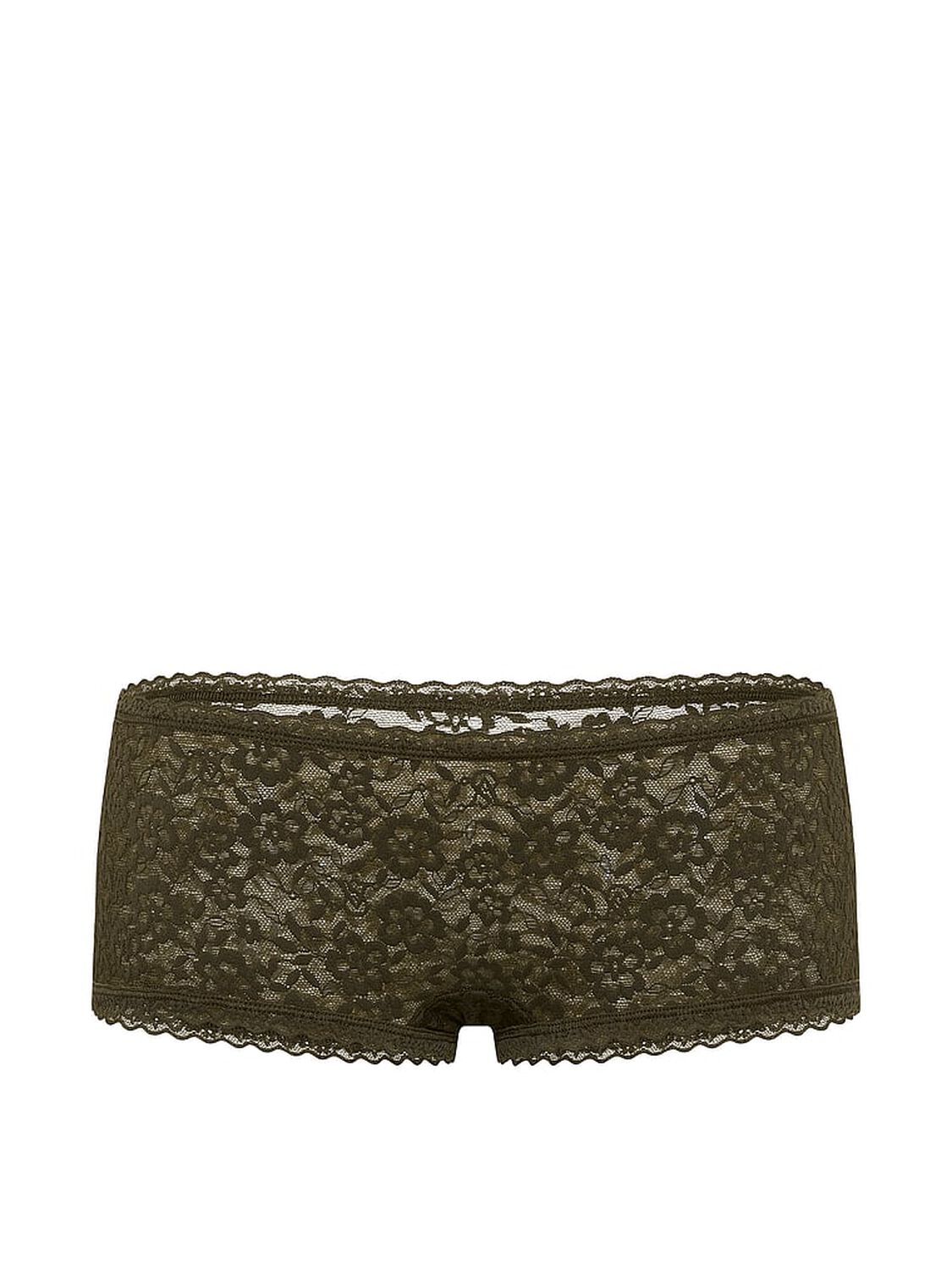vs The Lacie Lace Low-Rise Boyshort Olive 3 of 3 