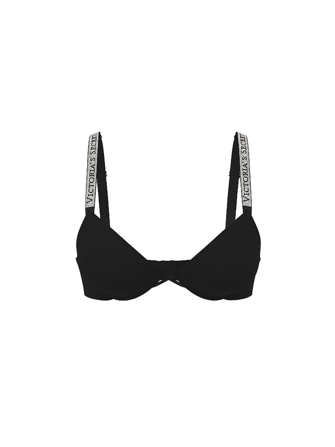 vs Very Sexy Bombshell Sunset Ombr&eacute; Shine Strap Add-2-Cups Push-Up Bra Black 3 of 4 