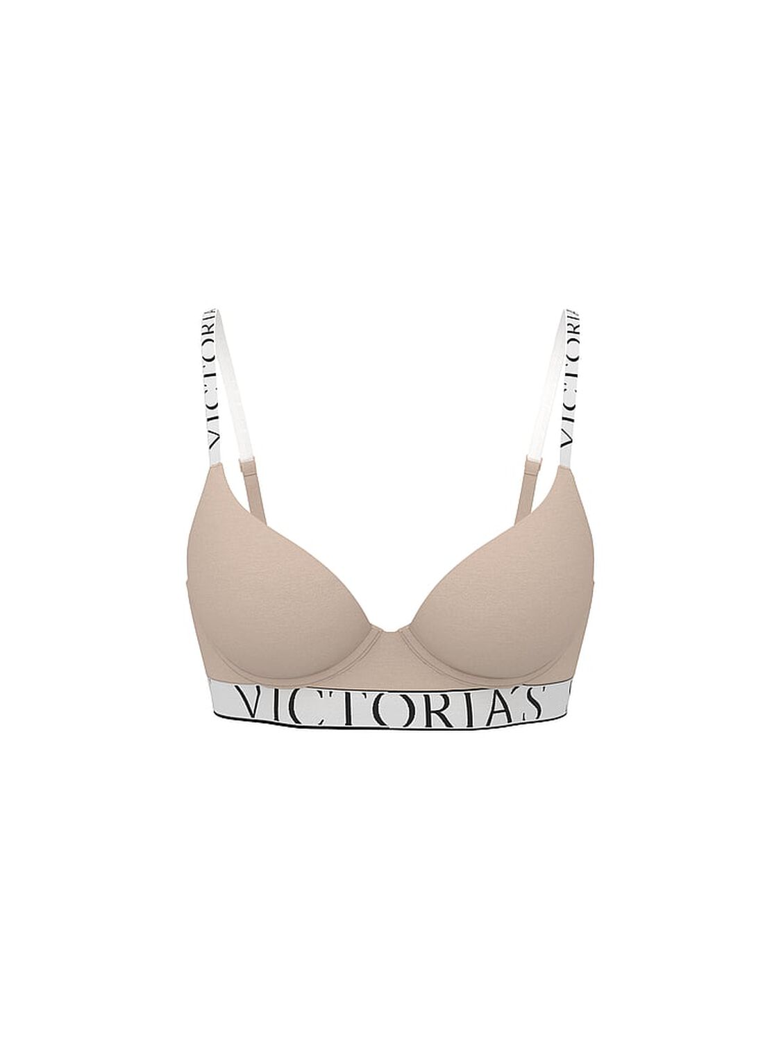 vs The T-Shirt The CoolBra&trade; Lightly Lined Demi Marzipan 3 of 3 