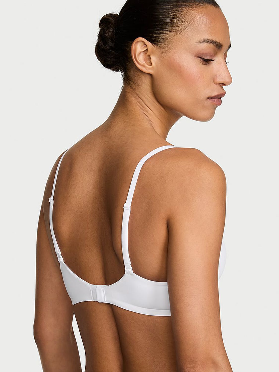 vs The T-Shirt Smooth Lightly Lined Balconette Bra Vs White 2 of 3 