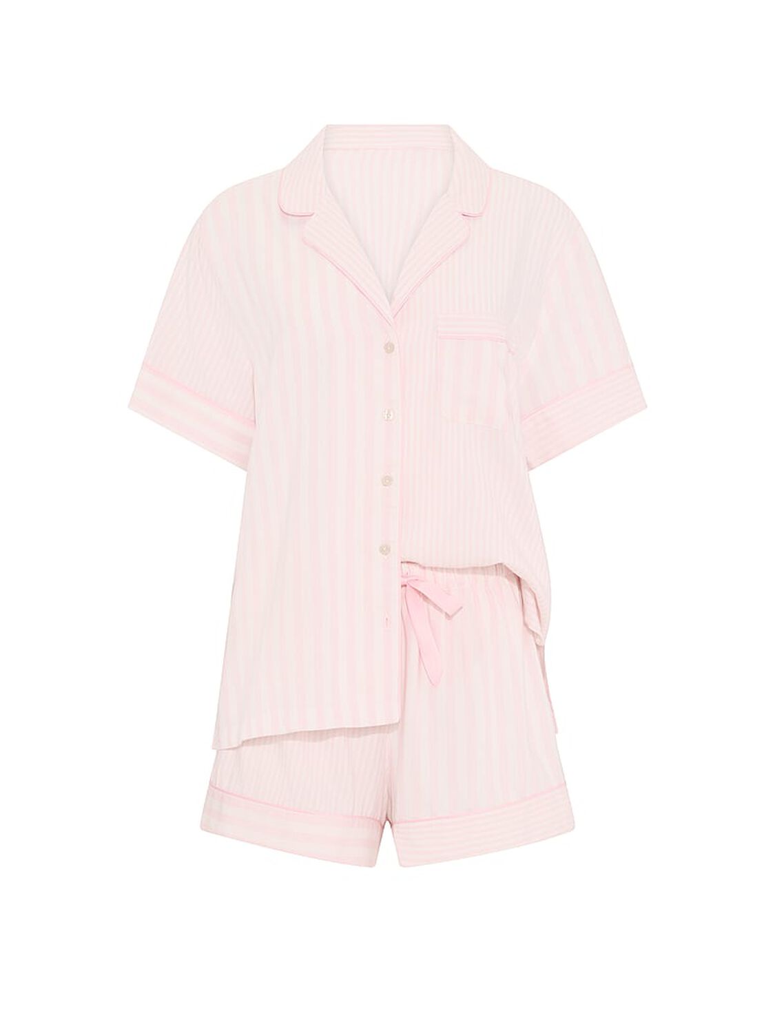 vs Victoria's Secret Flannel Short Pajama Set 3 of 4 