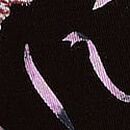 Logo Cotton Thong Panty, Black Ribbons, swatch