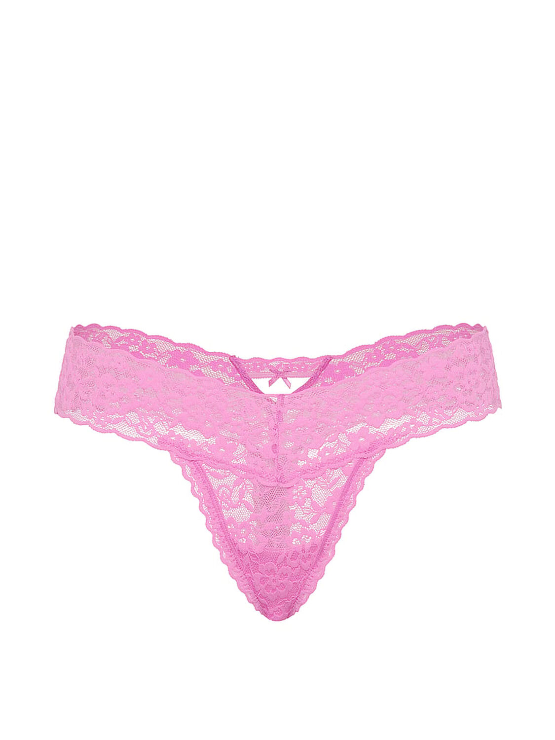 vs The Lacie Lace Keyhole Thong Panty Beach Orchid 3 of 3 