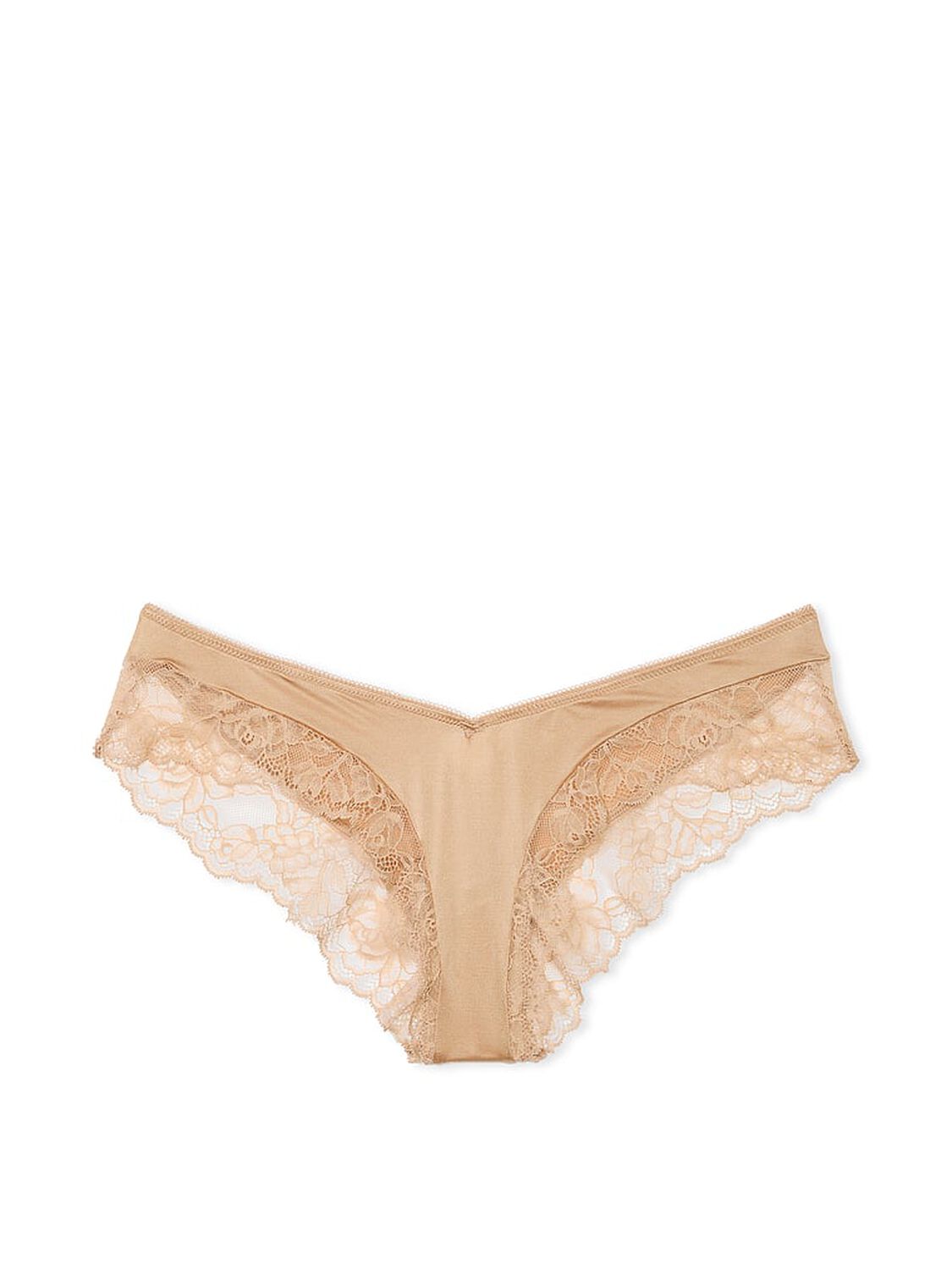 vs Very Sexy Rose Lace-Trim High-Leg Cheeky Panty 3 of 3 
