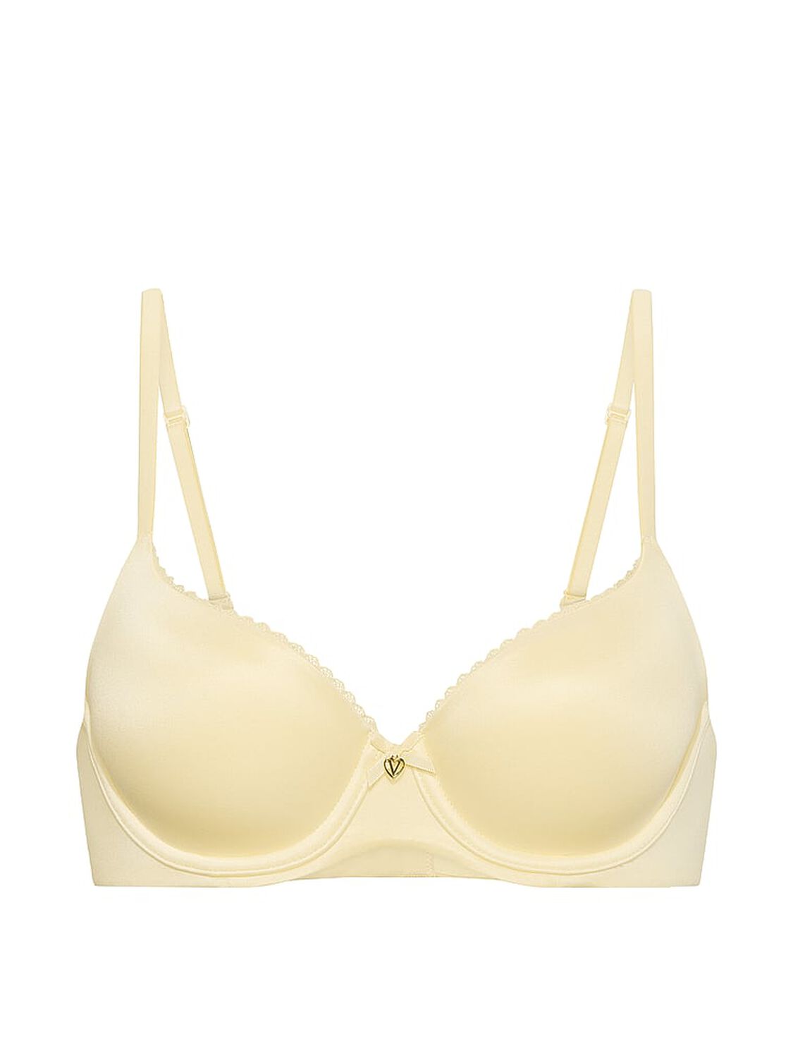 vs Body By Victoria Lightly Lined Smooth Demi Bra Sunny Honey 3 of 3 