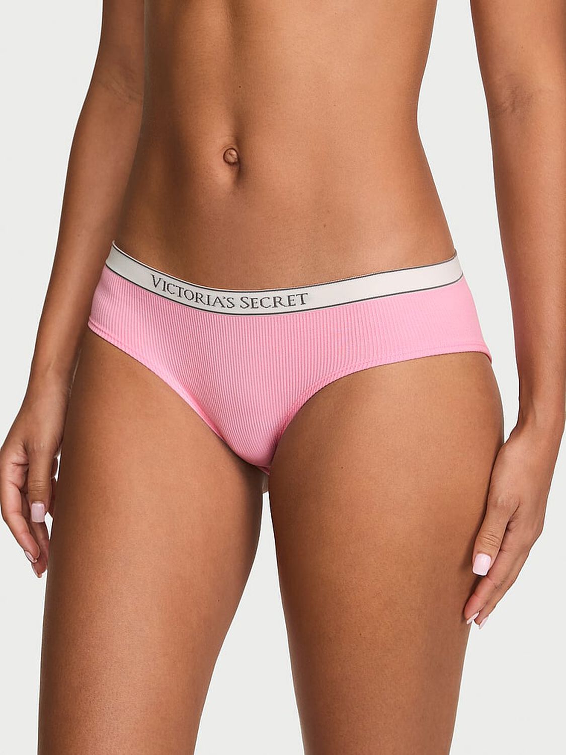 vs Seamless Seamless Logo Rib Hiphugger Panty 1 of 2 