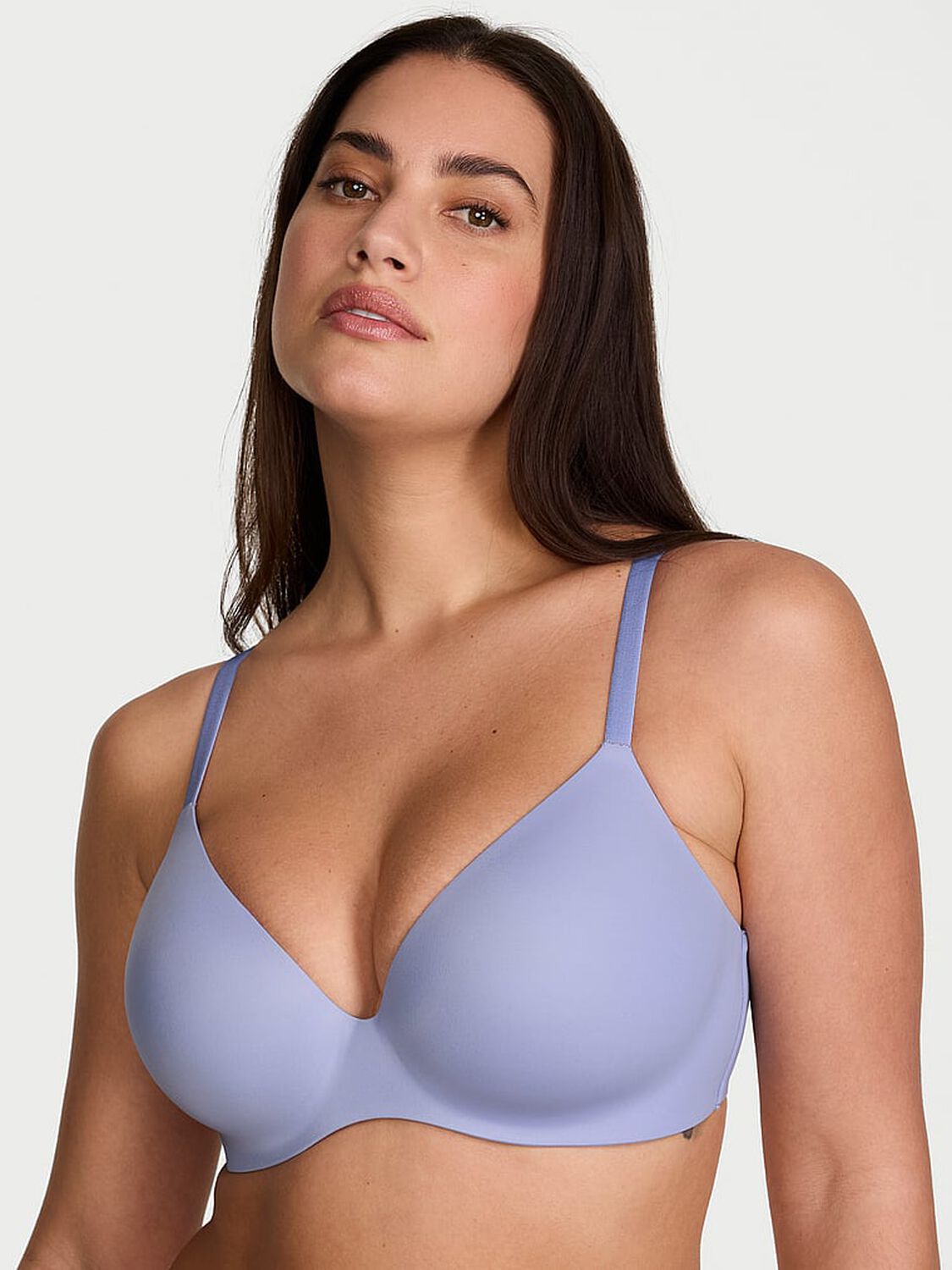 vs Body By Victoria FlexFactor Lightly Lined Plunge Demi Bra 1 of 4 