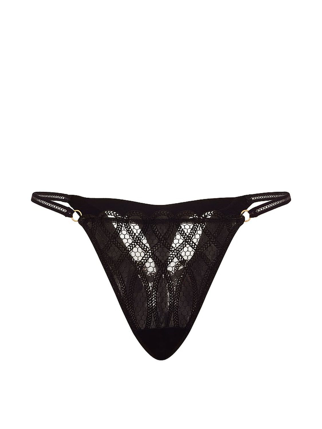 vs Very Sexy Viper Embroidery Brazilian Panty Black Viper 3 of 4 