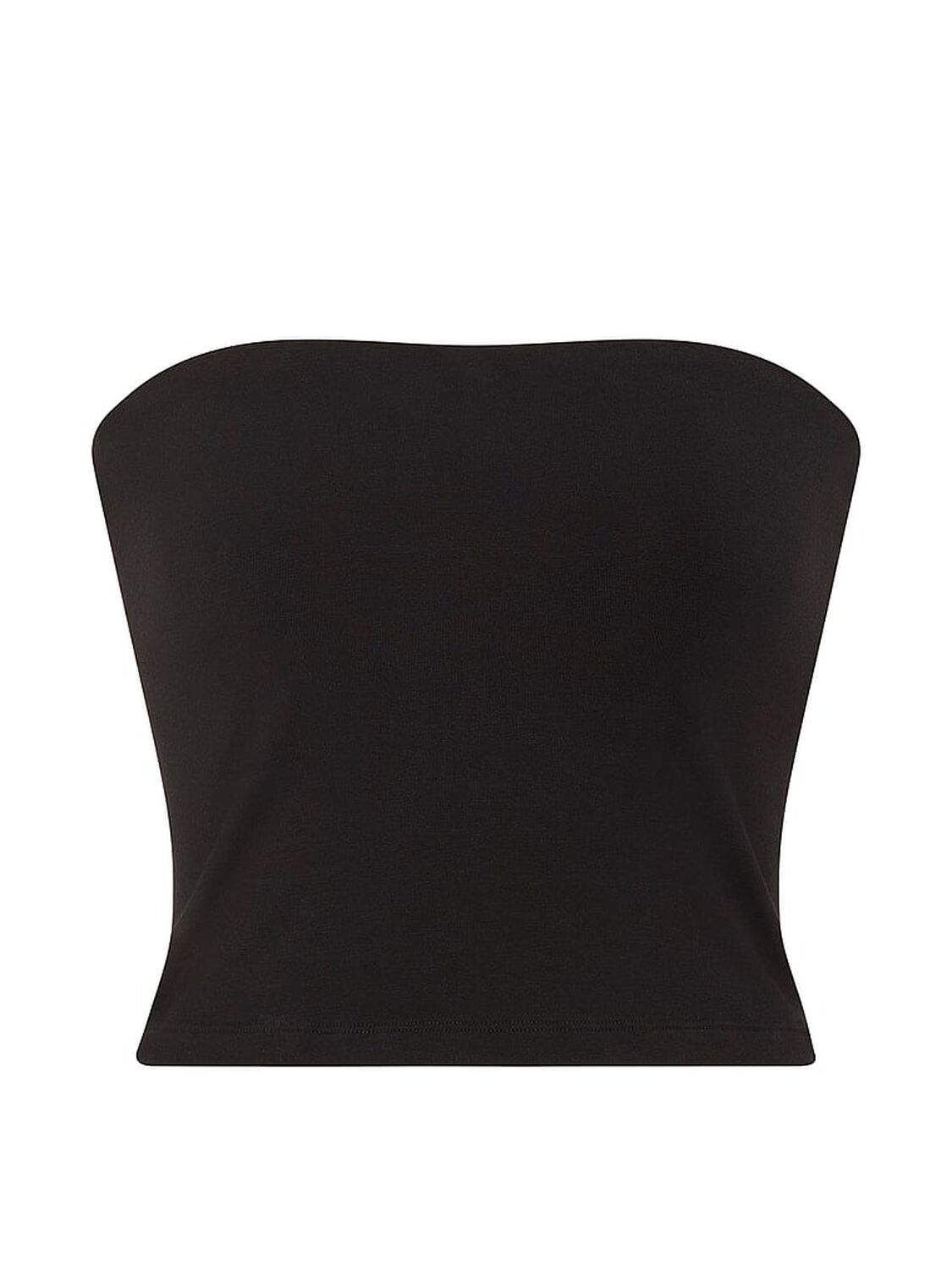 vs Angel Essentials Cotton Tube Top Pure Black 3 of 3 