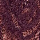 Shine Strap Lace Thong Panty, Winter Wine, swatch