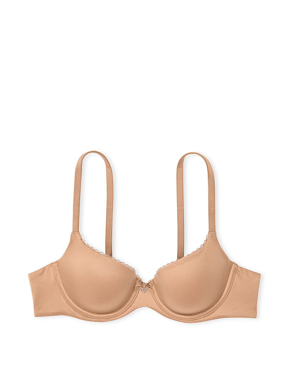 vs Body By Victoria Lightly Lined Smooth Demi Bra Praline 3 of 5 