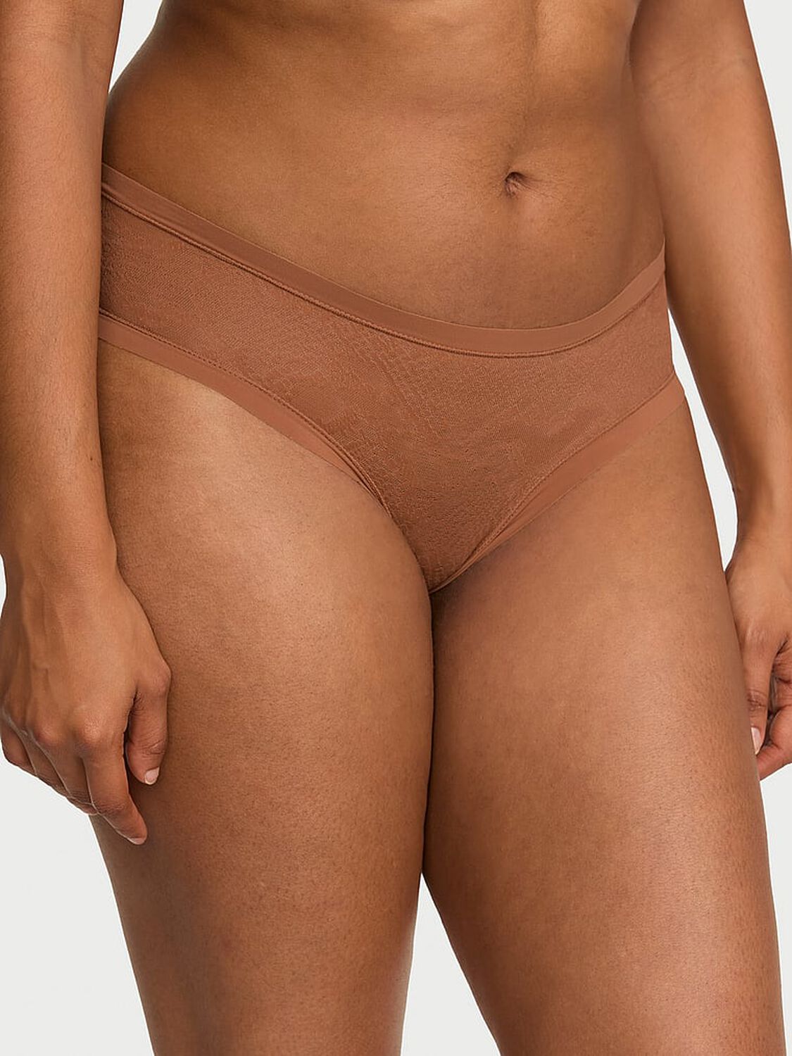 vs No-Show No-Show Snake Mesh Cheeky Panty 1 of 3 