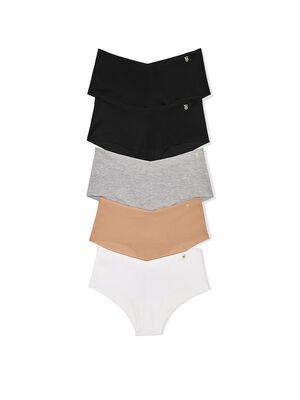 5-Pack No-Show Cheeky Panties
