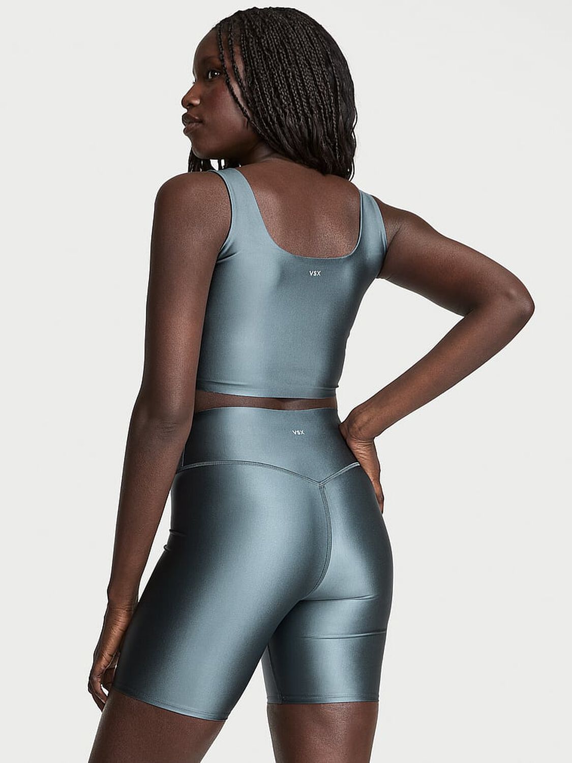vs Vsx VSX GlossyTech&trade; 7" Bike Short Dark Steel 2 of 3 