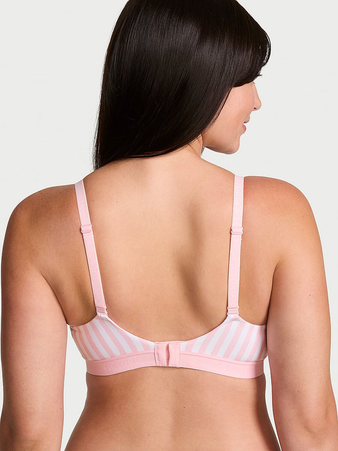 vs The T-Shirt Cotton Lightly Lined Wireless Bra 2 of 3 