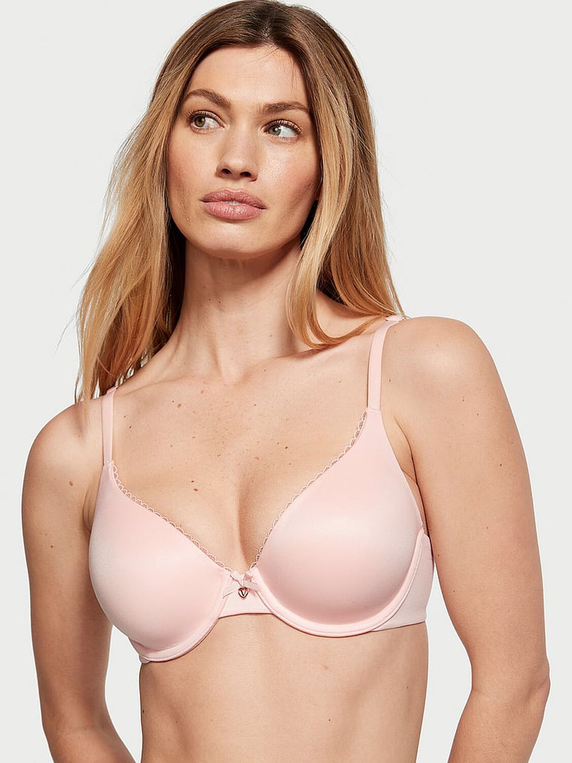 vs Body By Victoria Lightly Lined Full-Coverage Bra Purest Pink 1 of 4 