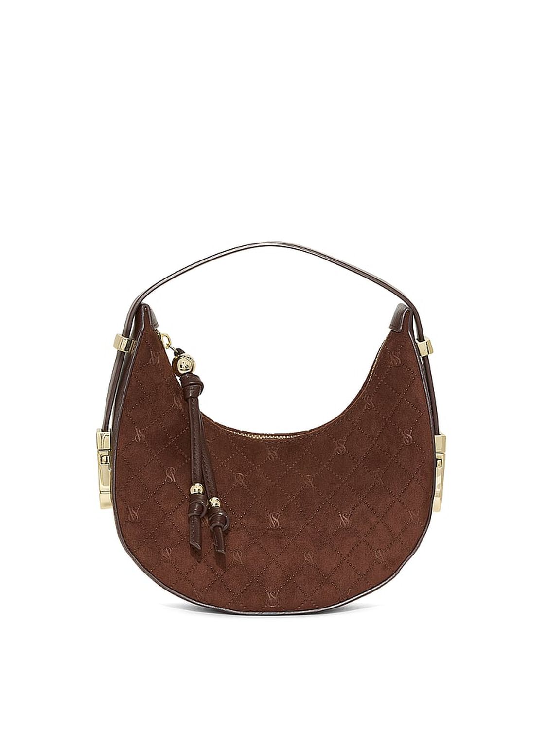 vs Victoria's Secret Small Crescent Bag Ganache 1 of 2 