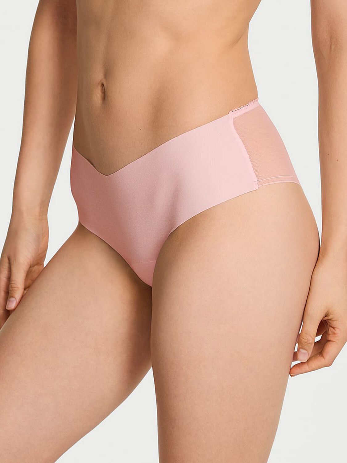 vs No-Show No-Show Sheer Logo Cheeky Panty 2 of 2 