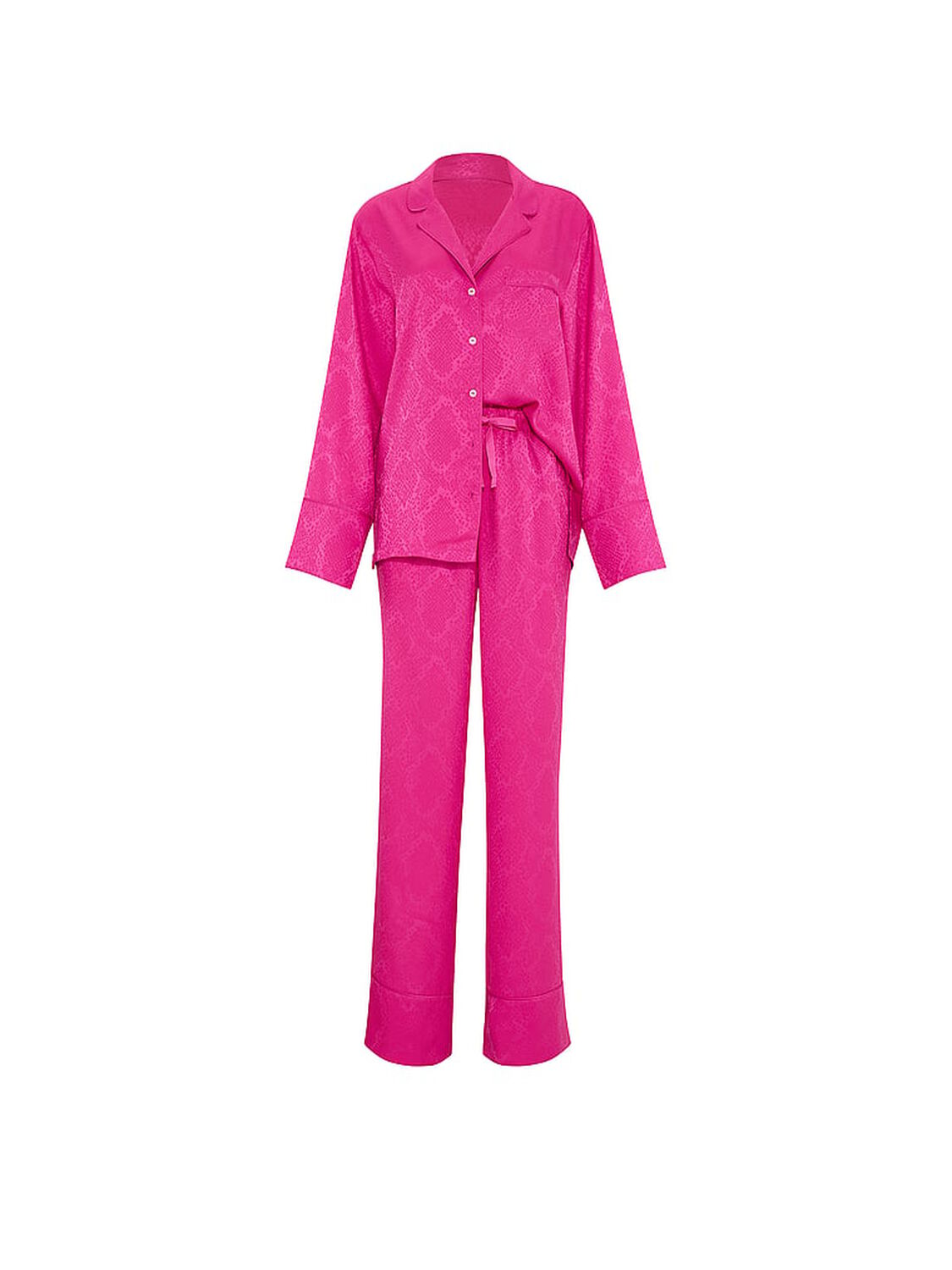 vs Victoria's Secret Signature Satin Long Pajama Set 3 of 4 