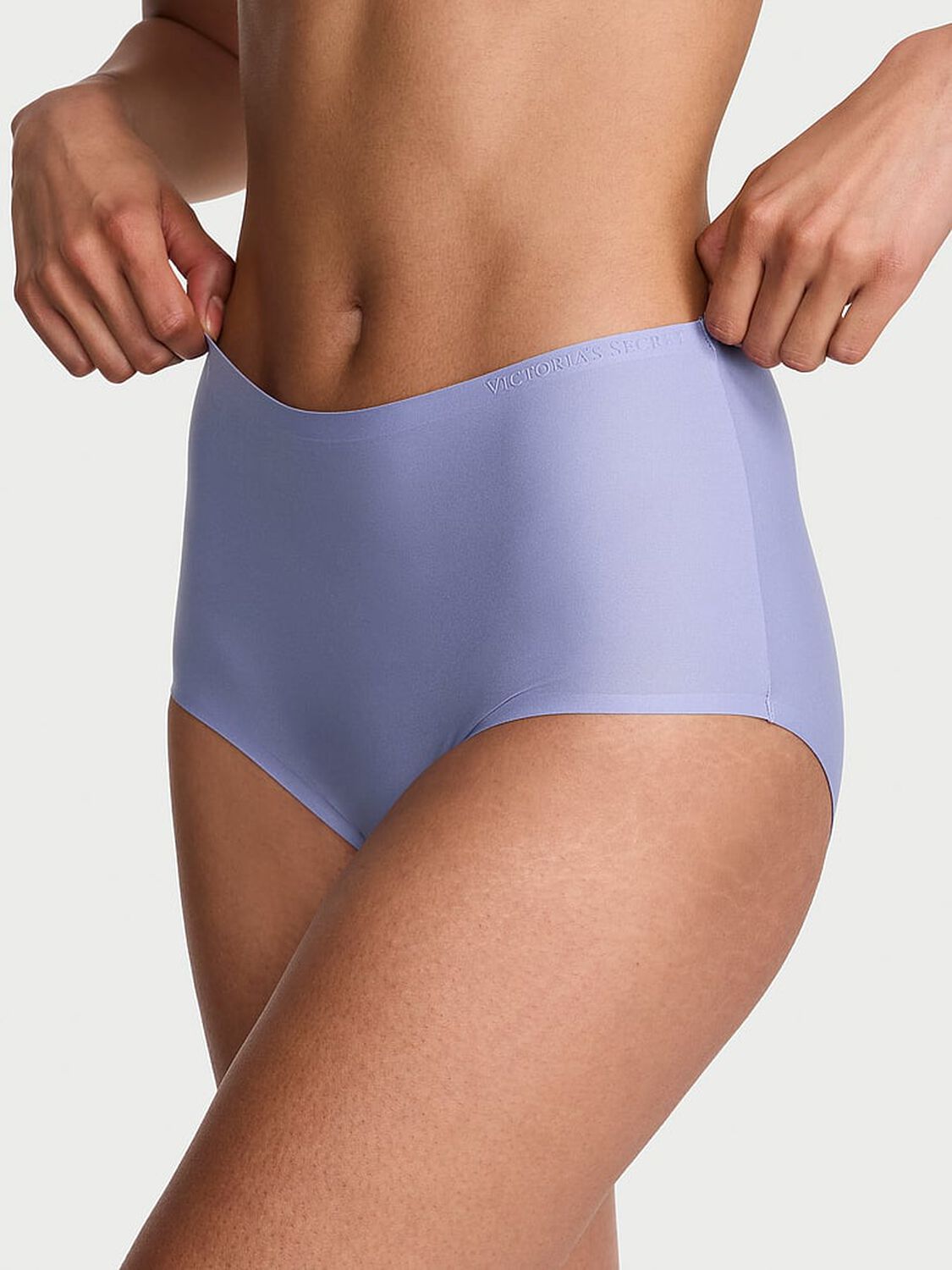 vs Body By Victoria Body by Victoria Flex Mid-Rise Modern Brief Panty Light Lavendar 1 of 4 